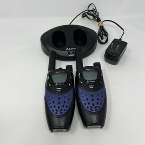 Cobra MicroTalk PR4100 Walkie Talkie Set w/ Dock – For Parts As Is